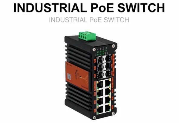 Sfp+ 10G Managed Switch 8 Port - สวิตช์ PoE แบบมีการจัดการระดับ L2+ สำหรับอุตสาหกรรม 8