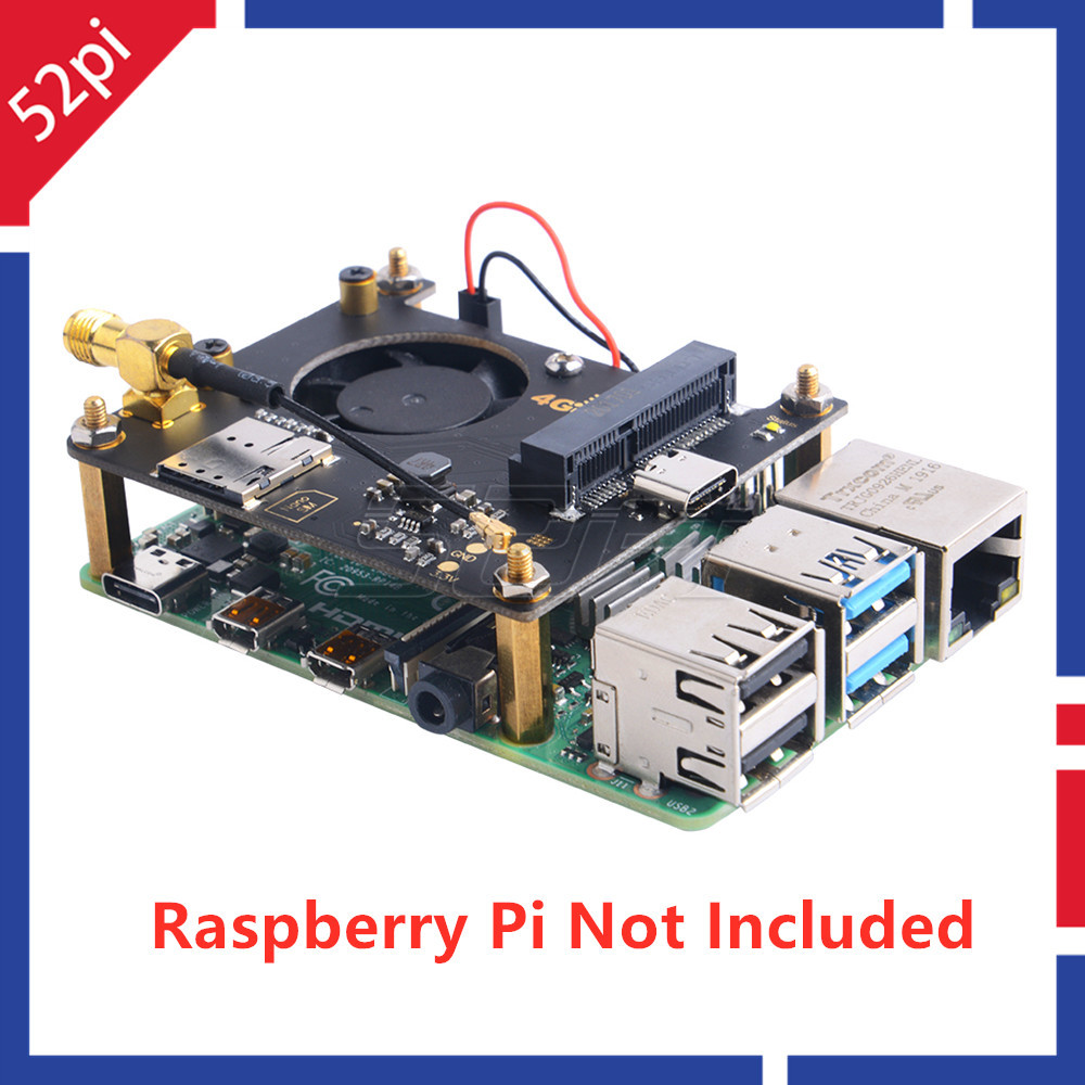 52Pi Raspberry Pi 3G 4G หมวก U - Deskpi Super6C บทวิจารณ์และราคา